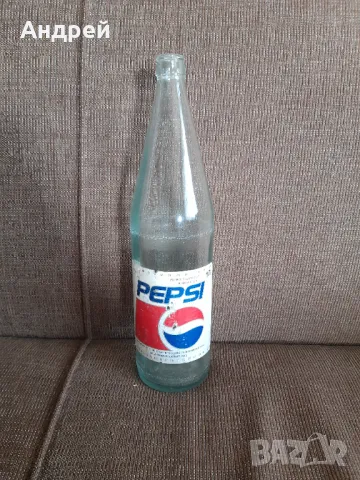 Стара бутилка от Пепси.Pepsi