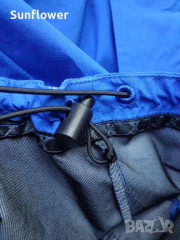 Дамско ветроустойчиво синьо яке с качулка анорак SWIX, размер M  , снимка 11 - Якета - 51870781