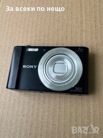 Цифров фотоапарат Sony Cyber Shot DSC-W810, 20MP 6x Zoom , Sony DSC-W810, снимка 2 - Фотоапарати - 52330731