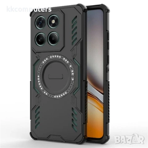 Motorola Edge 60 5G / 60 Fusion 5G Удароустойчив Magnetic /Butterfly Armor Hollow Heat Dissipation /, снимка 5 - Калъфи, кейсове - 50736300