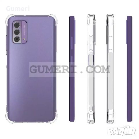 Nokia G42 Противоударен Прозрачен Гръб - Еър, снимка 5 - Калъфи, кейсове - 41903785
