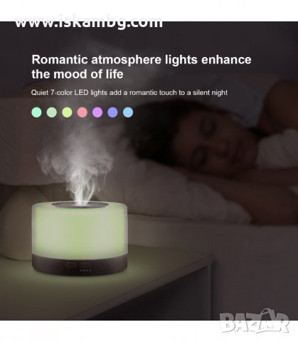 АРОМА ДИФУЗЕР ЗА ЕТЕРИЧНИ МАСЛА С ЦВЕТОТЕРАПИЯ - код 2022, снимка 17 - Други - 33965090