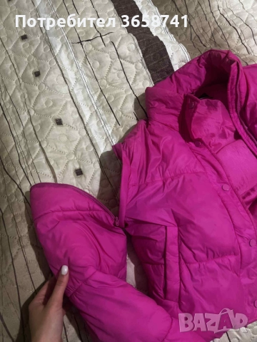 Дамско яке/елек в розов цвят, снимка 2 - Якета - 52030153