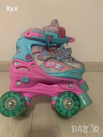 BYOX Ролкови кънки Ariel - регулируеми - размер 30-33, снимка 7 - Други - 52713798