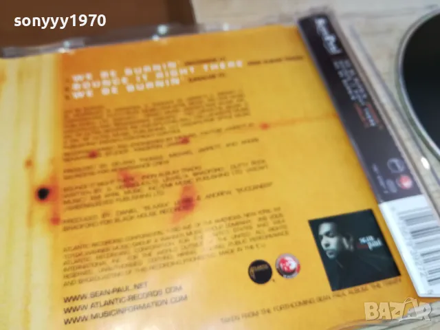 SEAN PAUL CD-ВНОС GERMANY 1305252036, снимка 10 - CD дискове - 50276379