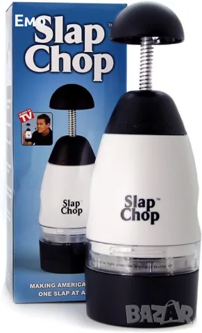 Ръчен чопър за рязане - Slap Chop, снимка 8 - Чопъри и пасатори - 48736420