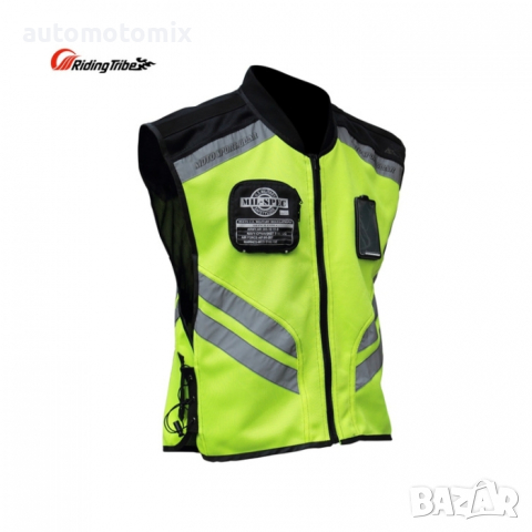 ЖИЛЕТКА МОТО,СВЕТЛООТРАЗИТЕЛНА - 2094, снимка 2 - Аксесоари и консумативи - 36971807