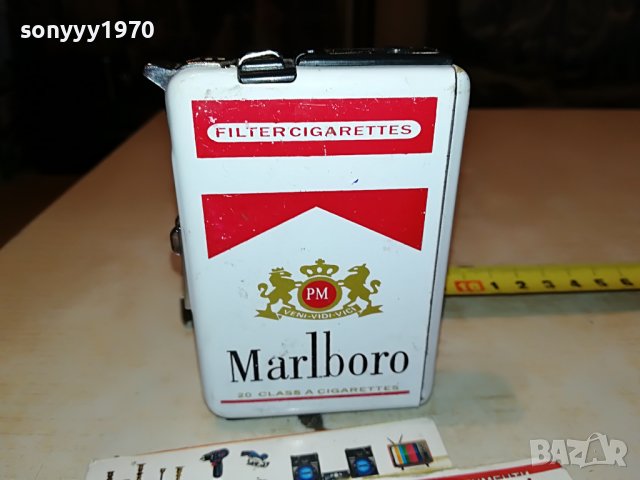 MARLBORO METAL 1201231157, снимка 3 - Антикварни и старинни предмети - 39278660