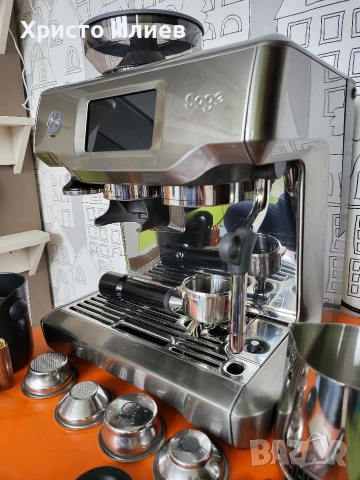 Кафемашина SAGE the Barista Touch с дисплей и кафемелачка, снимка 8 - Кафемашини - 53706461