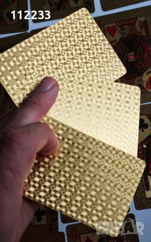 Златни карти, снимка 4 - Карти за игра - 49868315