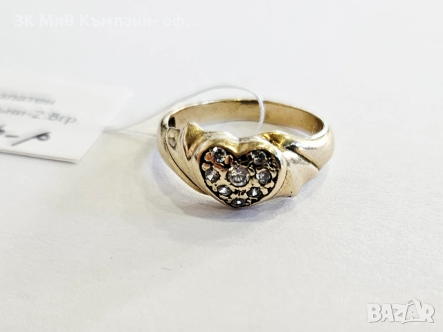 Златен пръстен 2.8гр 00514-26, снимка 2 - Пръстени - 53817002