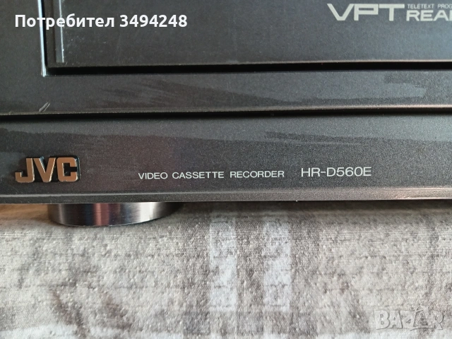 Видео VHS JVC, снимка 4 - Плейъри, домашно кино, прожектори - 53853574