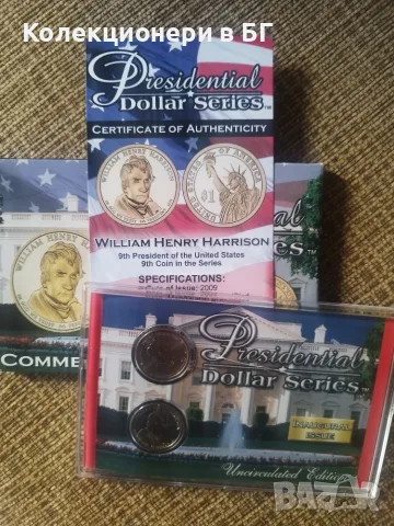 СЕТ ОТ САЩ - „PRESIDENTIAL DOLLARS“ 2009 /виж описанието/, снимка 2 - Нумизматика и бонистика - 56058104