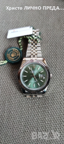 Новогодишна промоция! Мъжки луксозен часовник Rolex Datejust 41 mm,white gold 126334