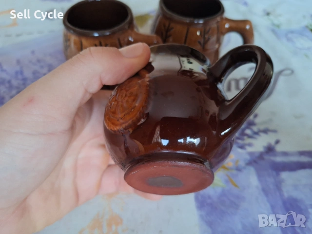 ✅ЧАШКИ ТРОЯНСКА КЕРАМИКА❗, снимка 2 - Сервизи - 53042815