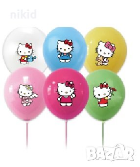 Hello Kitty Коте Кити Обикновен надуваем латекс латексов балон парти