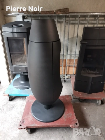 Дизайнерска чугунена печка / камина на дърва , снимка 9 - Отоплителни печки - 48199722