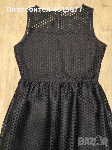 красива черна рокля на H&M, снимка 4 - Рокли - 52021970