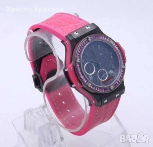 Дамски луксозен часовник Hublot Big Bang, снимка 3 - Дамски - 41646893