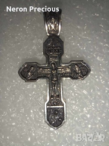 Сребърен кръст 40 мм