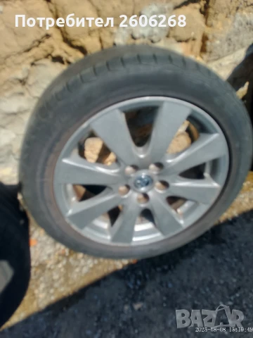 Оригинални Джанти Тойота 17ки, снимка 4 - Гуми и джанти - 51301775