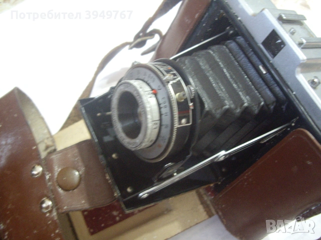 Стар мехов фотоапарат., снимка 2 - Антикварни и старинни предмети - 53831143