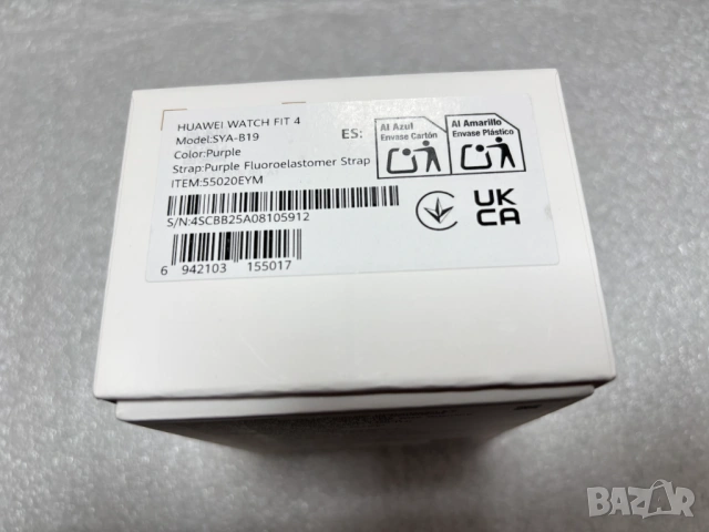 НОВ!!! Смарт часовник Huawei - Watch Fit 4, 1.82'', лилав, снимка 16 - Смарт часовници - 53647573