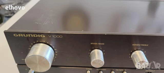 Стерео усилвател Grundig V 1000, снимка 9 - Ресийвъри, усилватели, смесителни пултове - 51336759