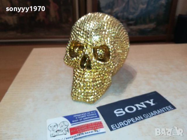 златен череп внос франция 1208231723, снимка 4 - Антикварни и старинни предмети - 41836061
