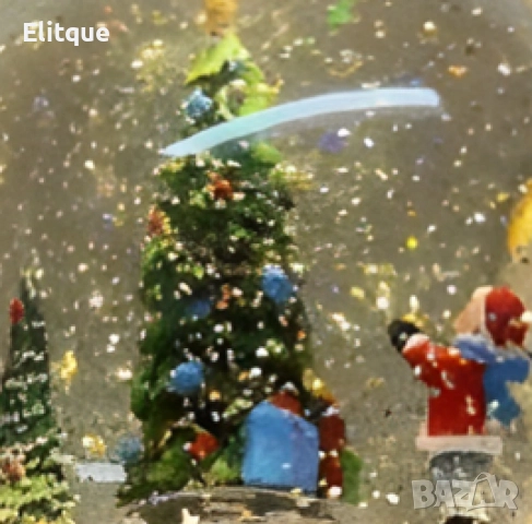 Коледна снежна топка във формата на чайник, снимка 2 - Декорация за дома - 52840818