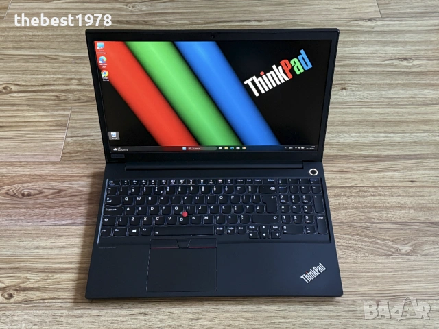 15.6 Lenovo E15`Core i7-10510U/16GB RAM/128GB SSD+500GB/FHD IPS/Бат 8ч