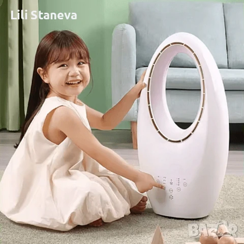 Модерен, безлопатен вентилатор Tobi TB-960. , снимка 5 - Вентилатори - 51110632