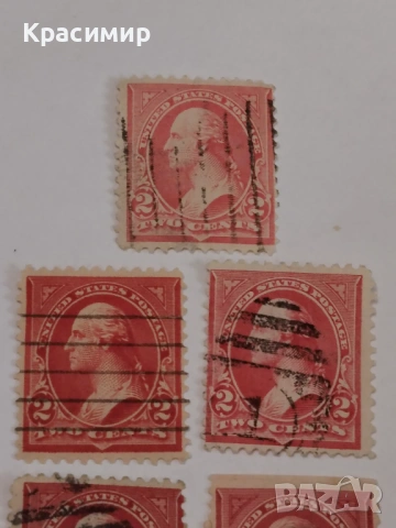 Винтидж ПОЩЕНСКИ марки САЩ. , снимка 9 - Филателия - 53085146