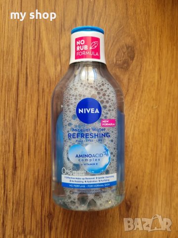 Нова!Мицеларна вода за премахване на грим и почистване Nivea 5в1