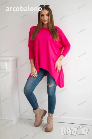 Дамска блуза oversize, 15цвята , снимка 10 - Блузи с дълъг ръкав и пуловери - 47813993