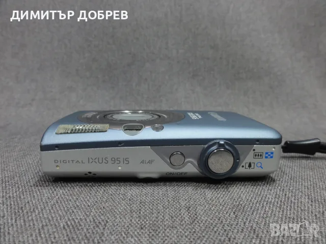 ЦИФРОВ ФОТОАПАРАТ CANON IXUS 95 IS 10.0MP CCD DIGITAL CAMERA Y2K DIGICAM, снимка 6 - Фотоапарати - 55941071