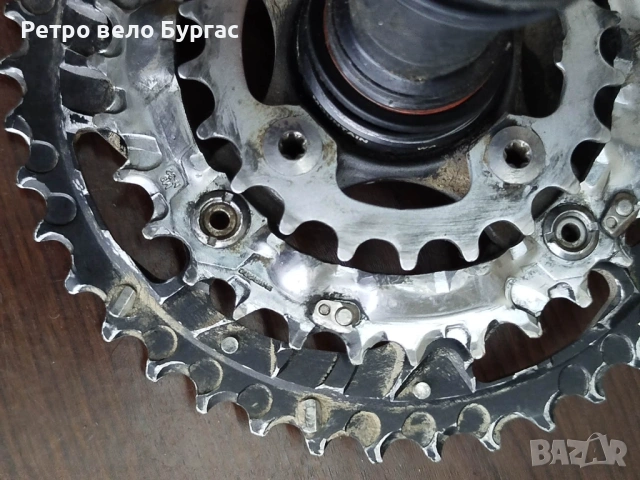 Курбел със средно движение за велосипед Колело Shimano slx, снимка 2 - Части за велосипеди - 53649758