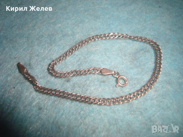 СРЕБЪРНА ГРИВНА СРЕБРО 925 ФИНА РЕТРО ВИНТИДЖ АРТ МАЙСТОРСКА ИЗРАБОТКА ПЛЕТКА 25600, снимка 4 - Гривни - 35858818