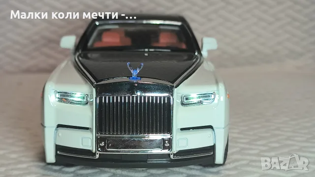 метална кола Rolls Royce Phantom. Чисто нов. Мащаб 1:18, снимка 3 - Колекции - 55729528