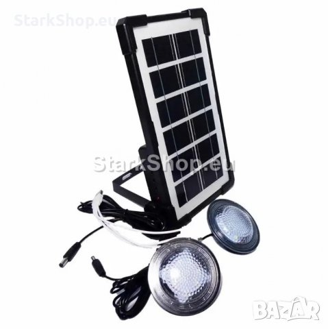  Соларен Комплект за къмпинг с крушки GD-07A, снимка 3 - Друга електроника - 39893688