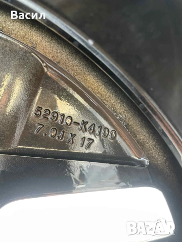 Джанти за хюндай кона електрик 2022 с вентили djanti za hyundai kona, снимка 10 - Гуми и джанти - 52299765
