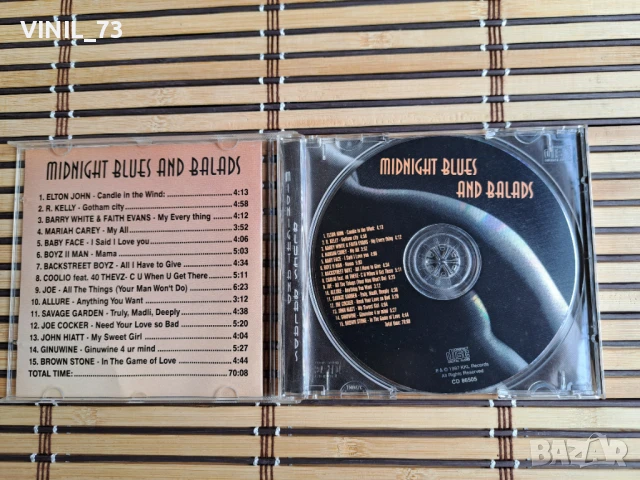 Midnight Blues And Balads, снимка 2 - CD дискове - 50734128