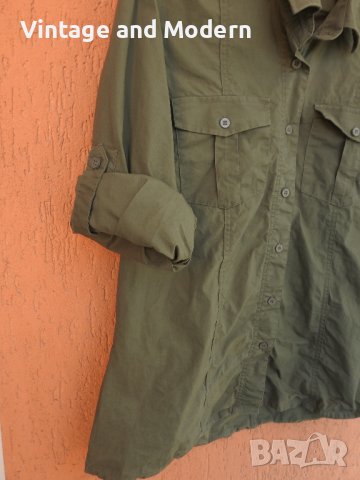 Дамска риза лов риболов Seeland зелена (XL), снимка 10 - Ризи - 40462601