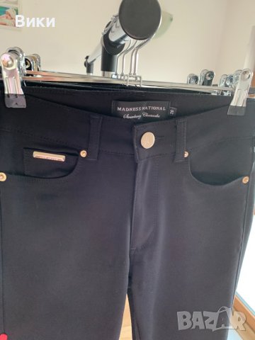 AMN дамски черен панталон, снимка 7 - Панталони - 39601208