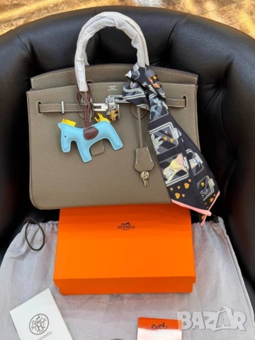 висококачествени чанти HERMES BİRKİN BAG : 35 cm x 18 cm , снимка 17 - Чанти - 51207921
