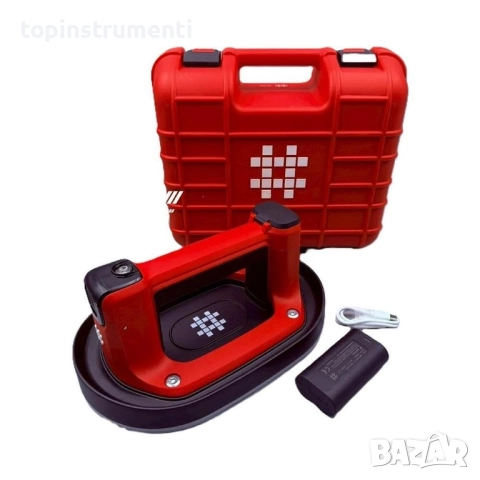 Вакуум вендуза, акумулаторна, SHIJING 6108, 3.7V, 3.6Ah, 247x160 мм, до 260 кг, USB-C, дисплей, снимка 6 - Други инструменти - 52563493