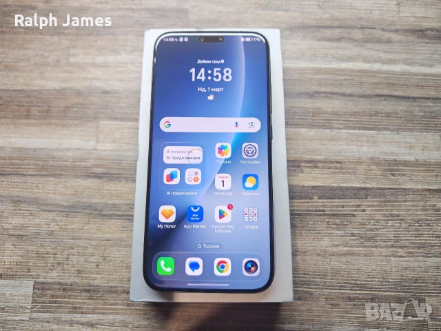 Нов* Honor Magic 8 Pro 512 GB Гаранция, снимка 3 - Други - 53690404