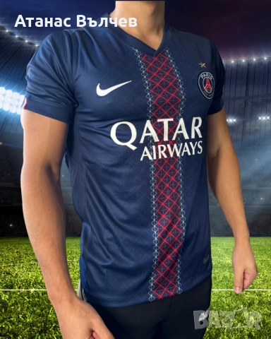 Футболна Тениска на ПСЖ/PSG - сезон 25/26 / NIKE, снимка 5 - Тениски - 52295131
