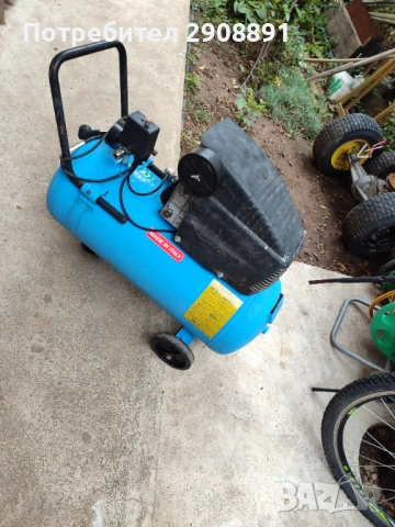 Компресор 50 литра , снимка 2 - Компресори - 52043353