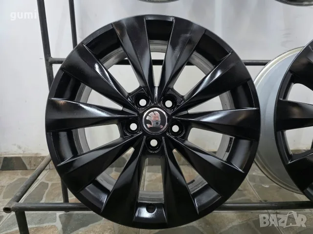 4бр 16ски джанти за SKODA 5х100мм A161585 